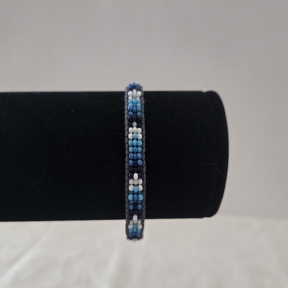 Friendship Loom-woven Beaded Bracelet